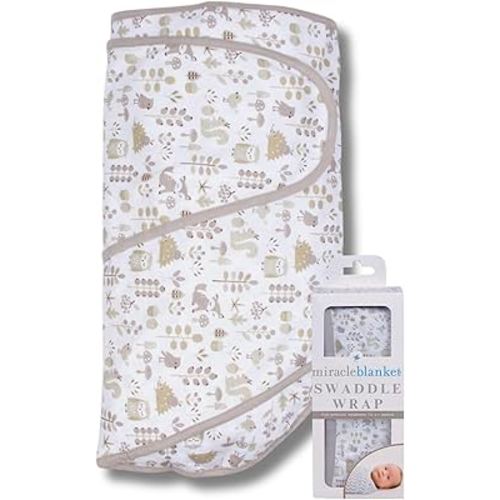 Miracle Blanket Swaddle Wrap (Foxes)