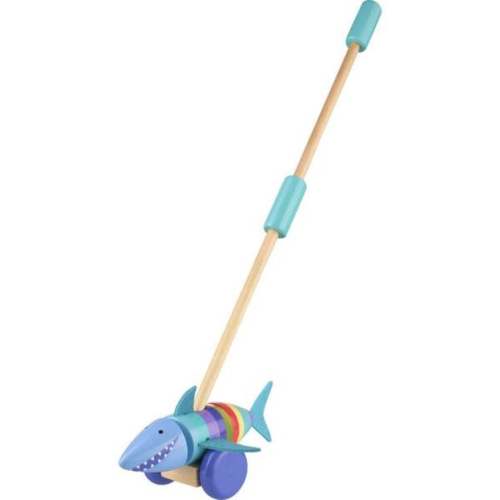 Orange Tree Toys Shark Push Along