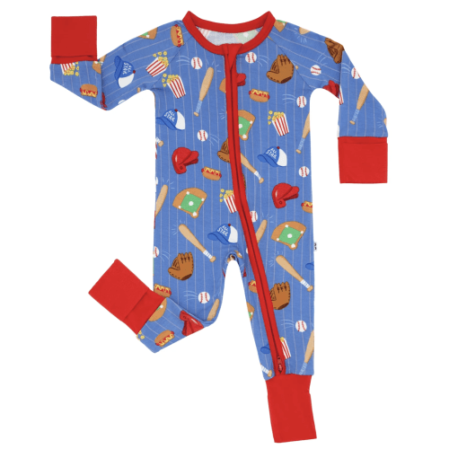 Blue All Stars Zippy - Little Sleepies