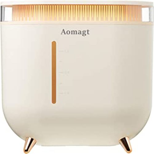 Humidifiers for Bedroom, Nursery, Office, Plants,2L Cool Mist, Auto-Shut Off, Super Quiet, Brilliant 7 Colors Light, Top Fill, Lasts Up To 25 Hours,Easy to Clean