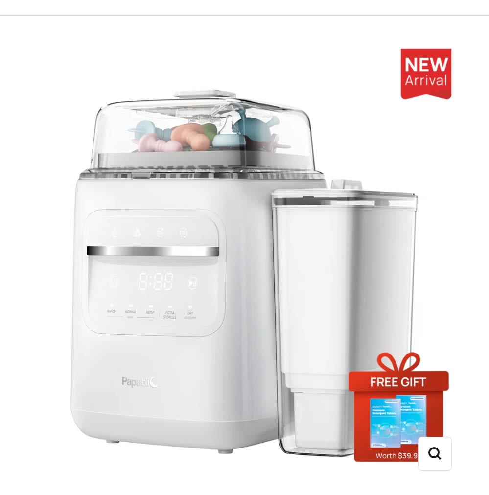 SafeguardPlus™ Baby Bottle Washer System