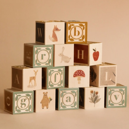 Uncle Goose Watercolor ABC Blocks– Odin Parker