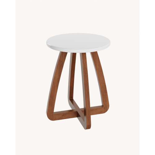 The Criss Cross Side Table - Walnut