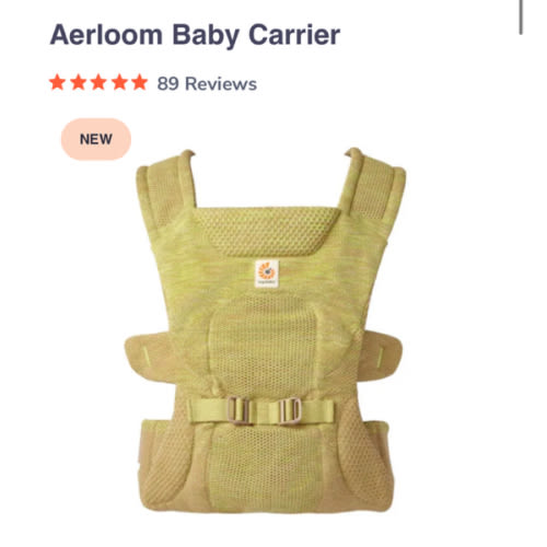 Shop Aerloom Lightweight Baby Carrier | Ergobaby