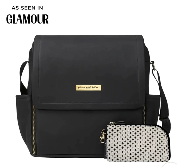 Boxy Backpack in Black Matte