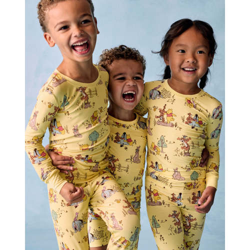 Disney Playtime With Pooh Two-Piece Pajama Set - Little Sleepies
