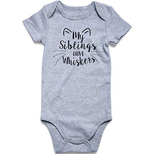 UNIFACO Unisex Baby Funny Saying Outfit Short and Long Sleeve Bodysuits Romper 0-18M