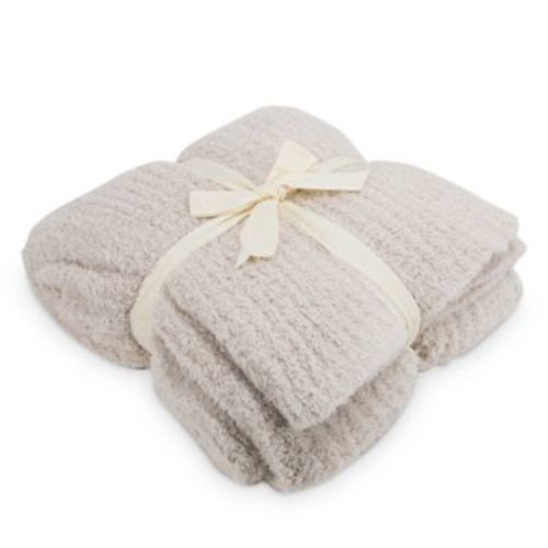 Barefoot Dreams Ribbed Throw - Almond
