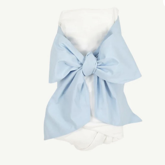 Bow Swaddle ® - Buckhead Blue