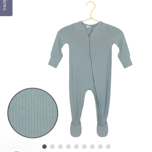Ford Ribbed Zipper Footies – Lou Lou & Company