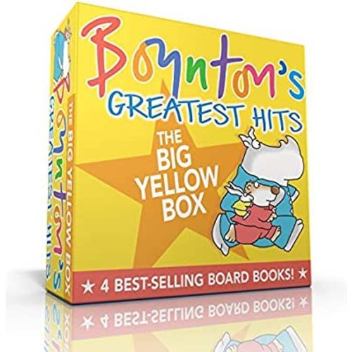 Boynton's Greatest Hits The Big Yellow Box: The Going-to-Bed Book; Horns to Toes; Opposites; But Not the Hippopotamus