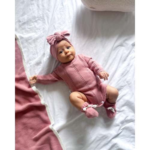 Prim Romper | Raspberry Sorbet