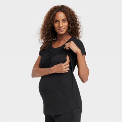 Nursing Top and Shorts Sleep Maternity Pajama Set - Isabel Maternity by Ingrid & Isabel™