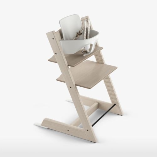 Stokke ® Tripp Trapp ® Storm Grey Wood Baby High Chair