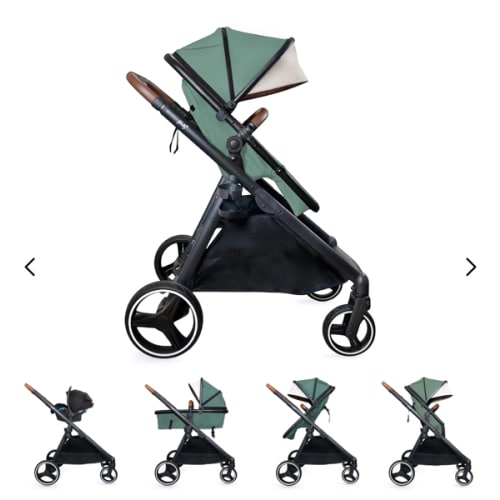Piper Convertible Single-to-Double Stroller System | Gladly Family