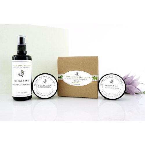 New Mama Organic Pregnancy or Postpartum Gift Set - The Perfect Baby Shower Gift