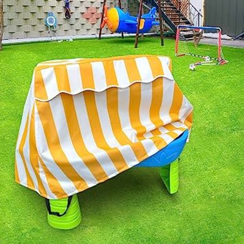 Kids Water Table Cover Fit Step 2 Water Table, Outdoor Table Cover For Step 2 Rain Showers Splash Pond Water Table,Outdoor Water Table Toys Cover for Water Table for Toddlers 1-3 -Cover Only