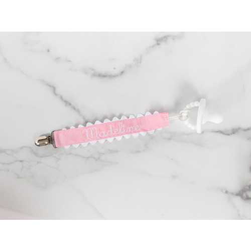 Baby Pacifier Clip (PINK)