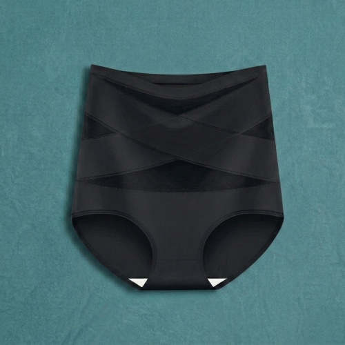High-waisted postpartum shaping underwear