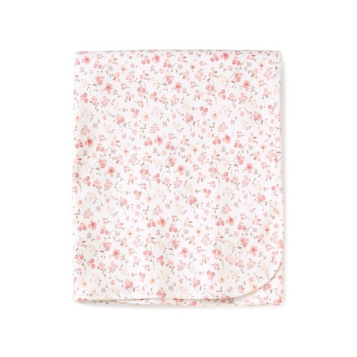 Petite Plume Pima Cotton Baby Blanket, Dorset FloralDorset Floral