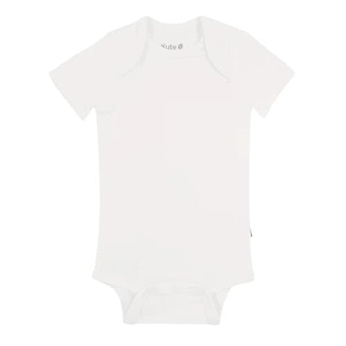 KYTE BABY Short Sleeve Unisex Baby Bodysuits, Rayon Made From Bamboo Material