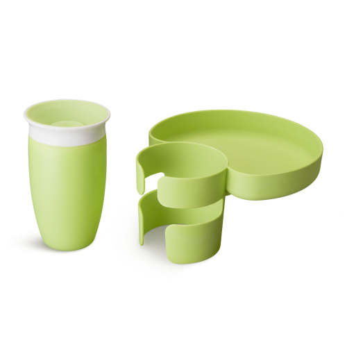 Munchkin Miracle® Cup & Car Seat Tray - Green