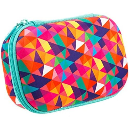 ZIPIT Colorz Large Pencil Box for Girls & Boys, Holds Up to 60 Pens, Sturdy Storage Container for School and Office Supplies, Secure Zipper Closure