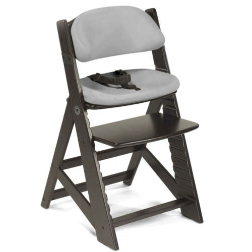 Kids Chair + Comfort Cushions - Grey / Espresso
