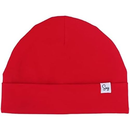 Jersey Beanie Hat for Newborn Baby Boys Girls Silky Satin Lined Hats Bonnet Toddler Infant Little Kids Beanies Caps