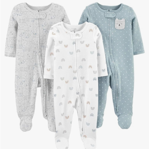 Simple Joys by Carter's Baby 3-Pack Neutral Sleep and Play