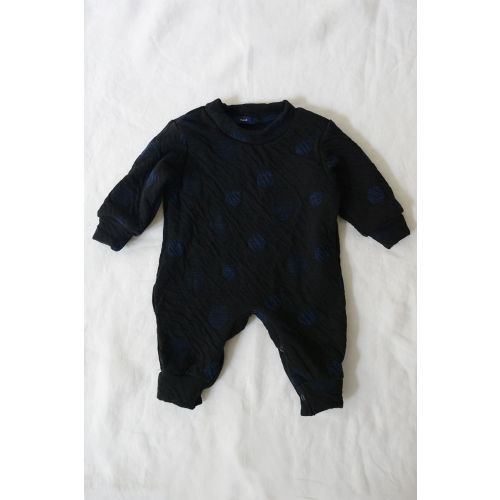 Rompers Ellis - Black x Navy Dots