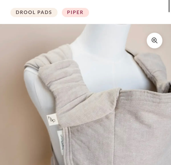 Lark Drool Pads | Baby Carrier Strap Protectors | hope&plum