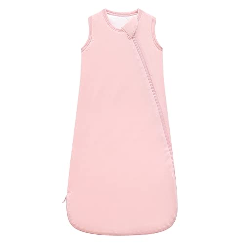 HAPIU Unisex Rayon Made from Bamboo Baby Sleep Sack TOG 1.0, 2-Way Zipper YKK, Wearable Blanket Baby