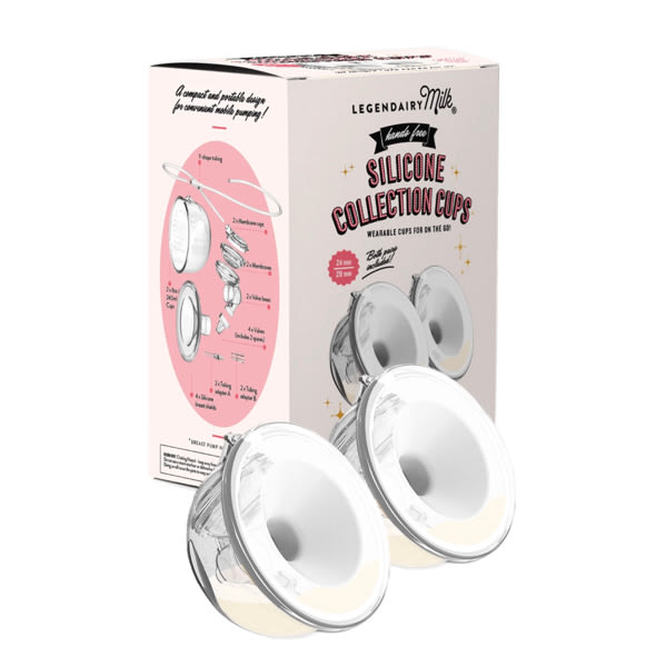 Silicone Milk Collection Cups | Legendairy Milk