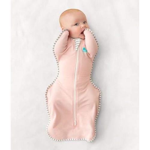 Love to Dream Swaddle UP Self-Soothing Sleep Sack 5-8.5 lbs., Dramatically Better Sleep, Snug Fit Calms Startle Reflex, 1.0 TOG, Dusty Pink, Newborn - Newborn (5-8.5 lbs.)