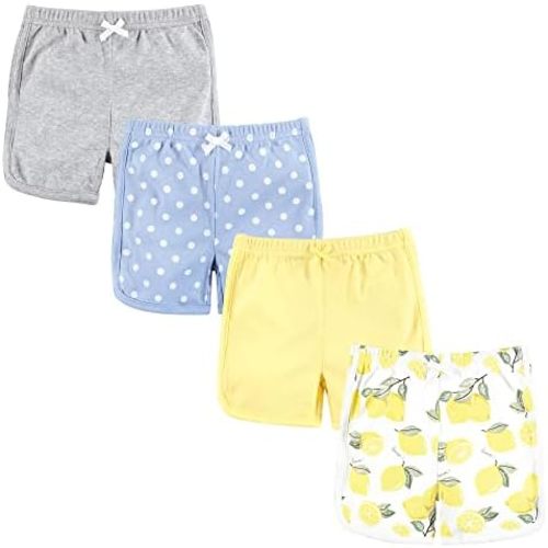 Hudson Baby Baby Shorts Bottoms 4-Pack