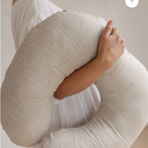 Nursing Pillow & Cover- Natural Oat