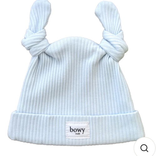 Double Knot Beanie - Powder Blue
