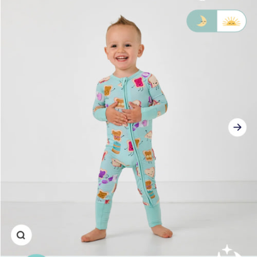 6-12M Lunch Buddies Zippy | Little Sleepies