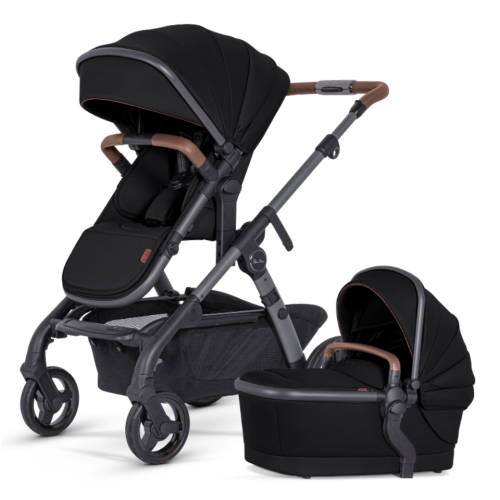 Silver Cross Wave 3 Stroller in Licorice