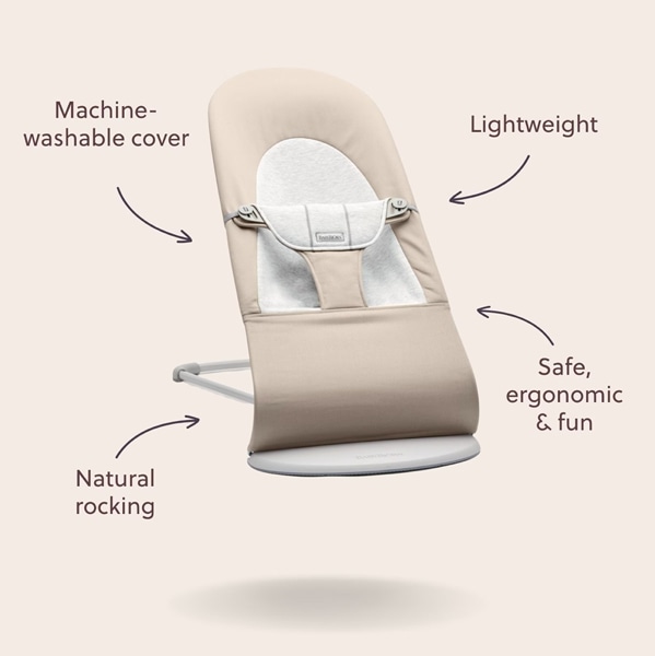 Balance Soft – an ergonomic baby bouncer | BabyBjörn