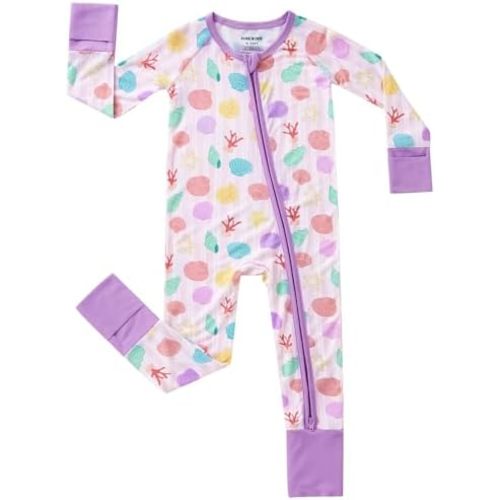 pureborn Baby Sleeper Viscose from Bamboo Zipper Footies 18-24 Months