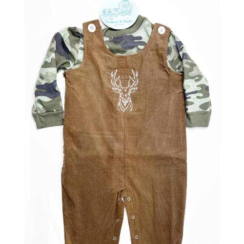 Boys hunting. Deer hunting. Thanksgiving outfit. Hunting outfit. Hunting birthday. Hunting overalls. Monogrammed hunting. Baby thanksgiving.