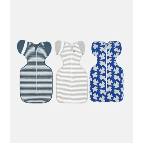 Transitioning Bundle 1.0 TOG Denim Stripe | Gray | Cobalt Paperbirds