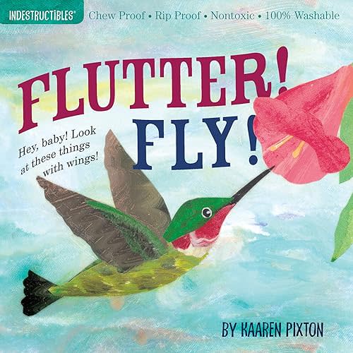 Flutter! Fly! (Indestructibles) Paperback – Picture Book, December 16, 2009