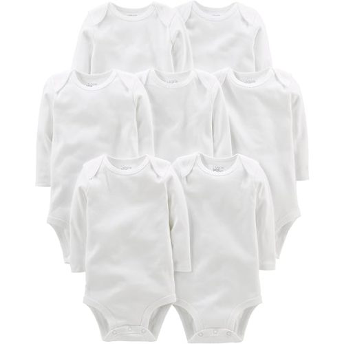 Simple Joys by Carter's unisex-baby 7-pack Long Sleeve Bodysuit