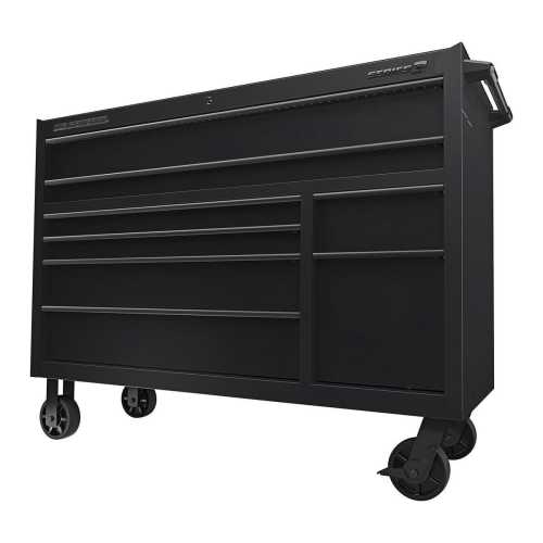 56 in. x 22 in. Roll Cab, Series 3, Black
