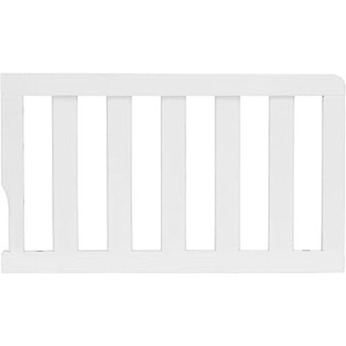 Dream On Me Convertible Crib Toddler Guard Rail in White, Compatible with Select Dream On Me Cribs, Crib to Toddler Bed Conversion, Easily Attachable (21.25L x 1.2W x 12.25H)