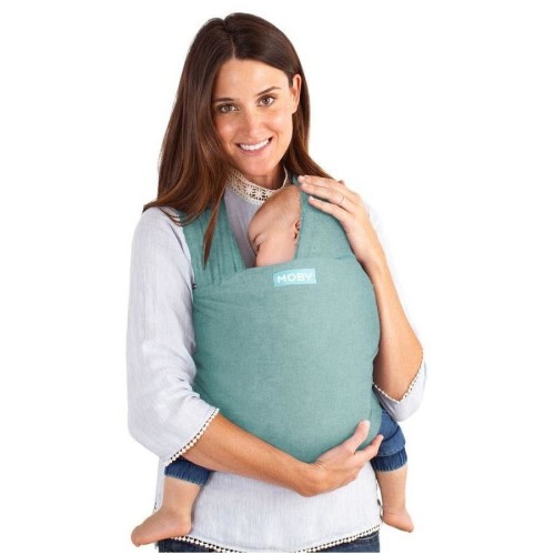 Moby Elements Wrap Baby/Infant Cotton Adjustable Travel Body Carrier Hydro