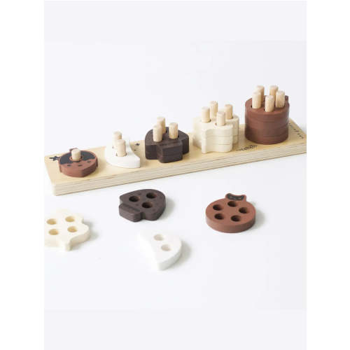 Count and Stack Wooden Toy